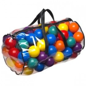Colorful Soft Plastic Balls for Ball Pools (100 pcs)
